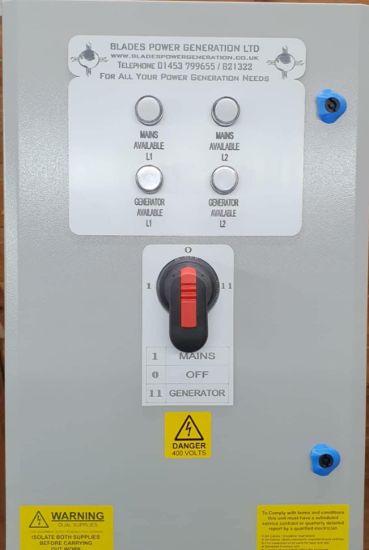Picture of Manual Transfer - 250 Amp ABB Single Phase