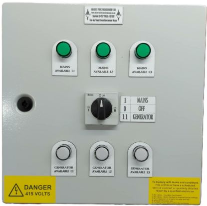 Picture of Manual Transfer 100 Amp Lovato Single Phase
