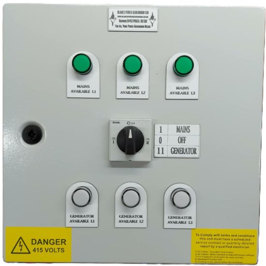 Picture of Manual Transfer 100 Amp Lovato Single Phase